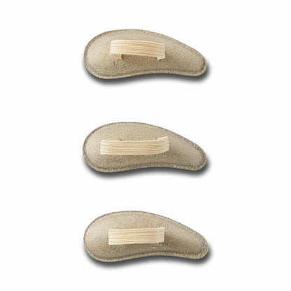 Medline Hammer Toe Crest, Deluize Suede, Left, Size Medium, Pack of 3