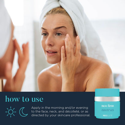 NEOCUTIS Neo Firm - Neck and Décolleté Firming Cream - Skin Tightening and Anti-Aging - 50ml