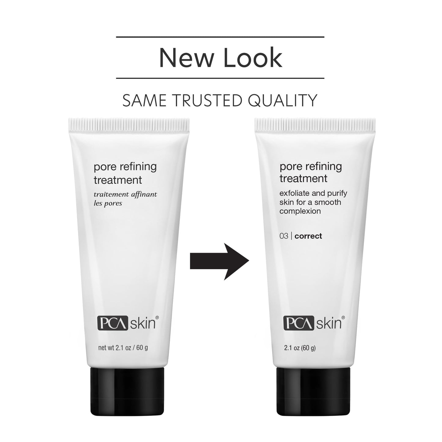 PCA SKIN Pore Refining Treatment - Exfoliates & Purifies Skin with Clay, Mandelic Acid, Enzymes, Rice Powder & Pumice (2.1 oz)