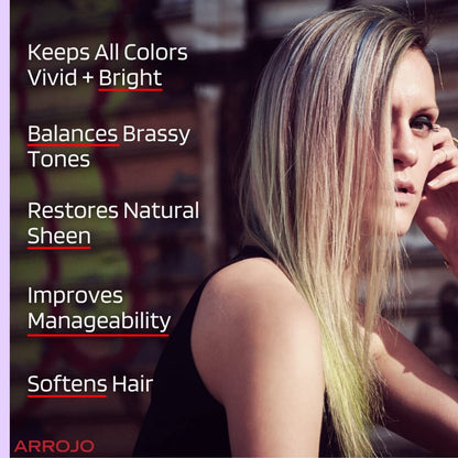 ARROJO Ultra Violet Conditioner, Floral Bouquet, 8.5 Fl Oz