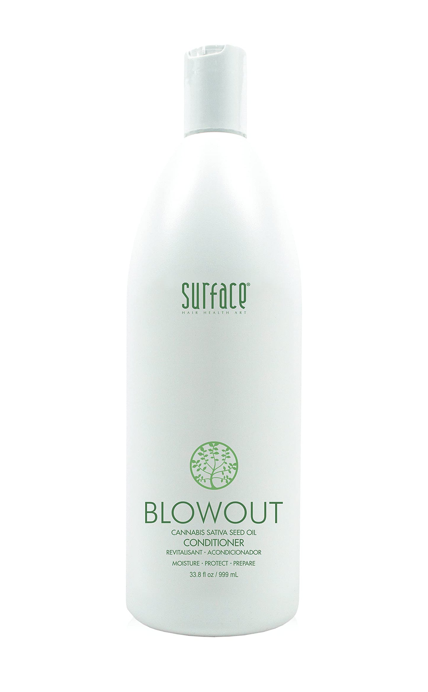 Surface Hair - Blowout Condtioner – Organic Ingredients for Women and Men, Heat-Resistant with Babassu Oil for Longer Lasting Blowouts