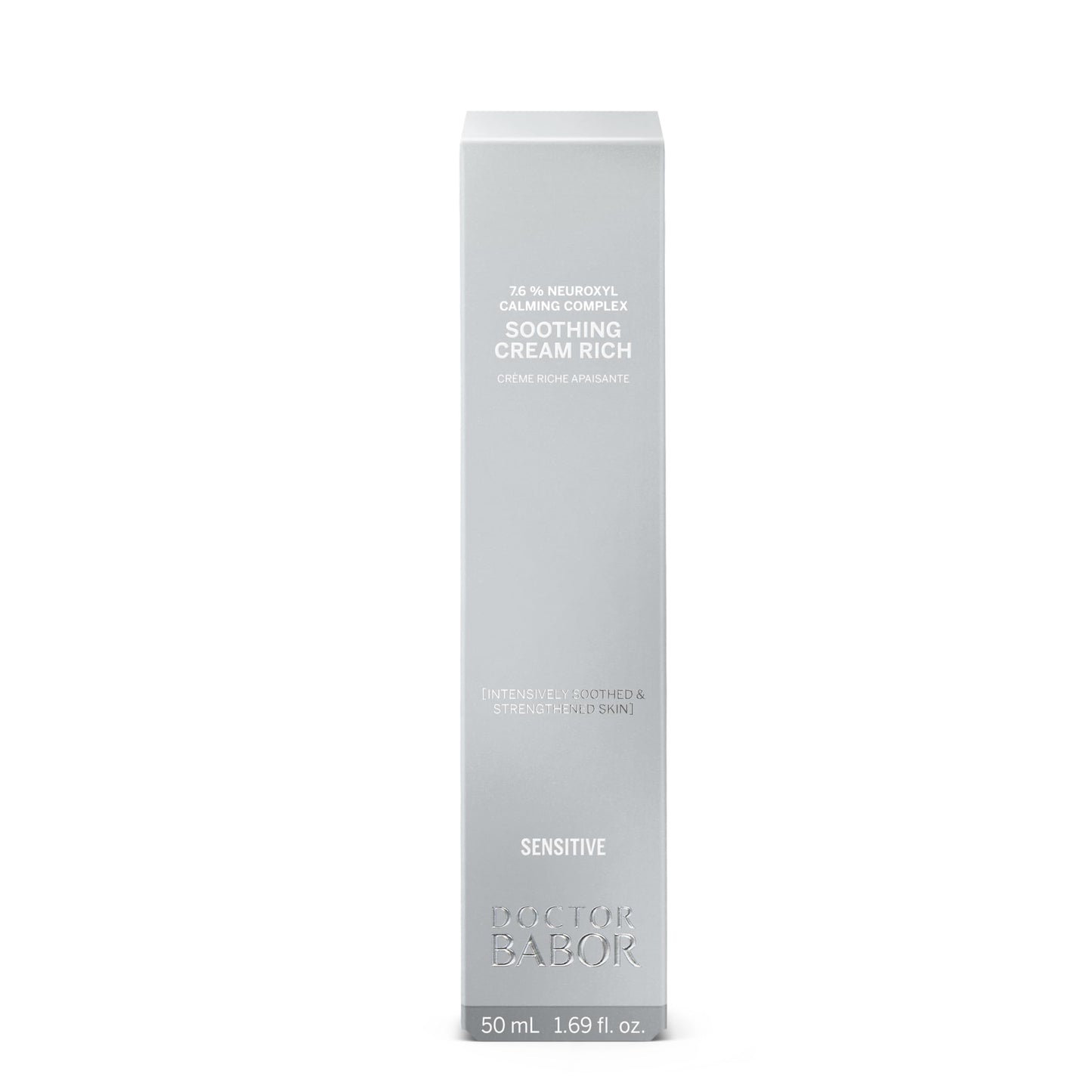 BABOR Doctor Soothing Cream Rich | Rich Face Cream for Sensitive Skin | Relieves Irritation from Itching and Redness | With Neuroxyl & Panthenol | Vegan | 50 ml