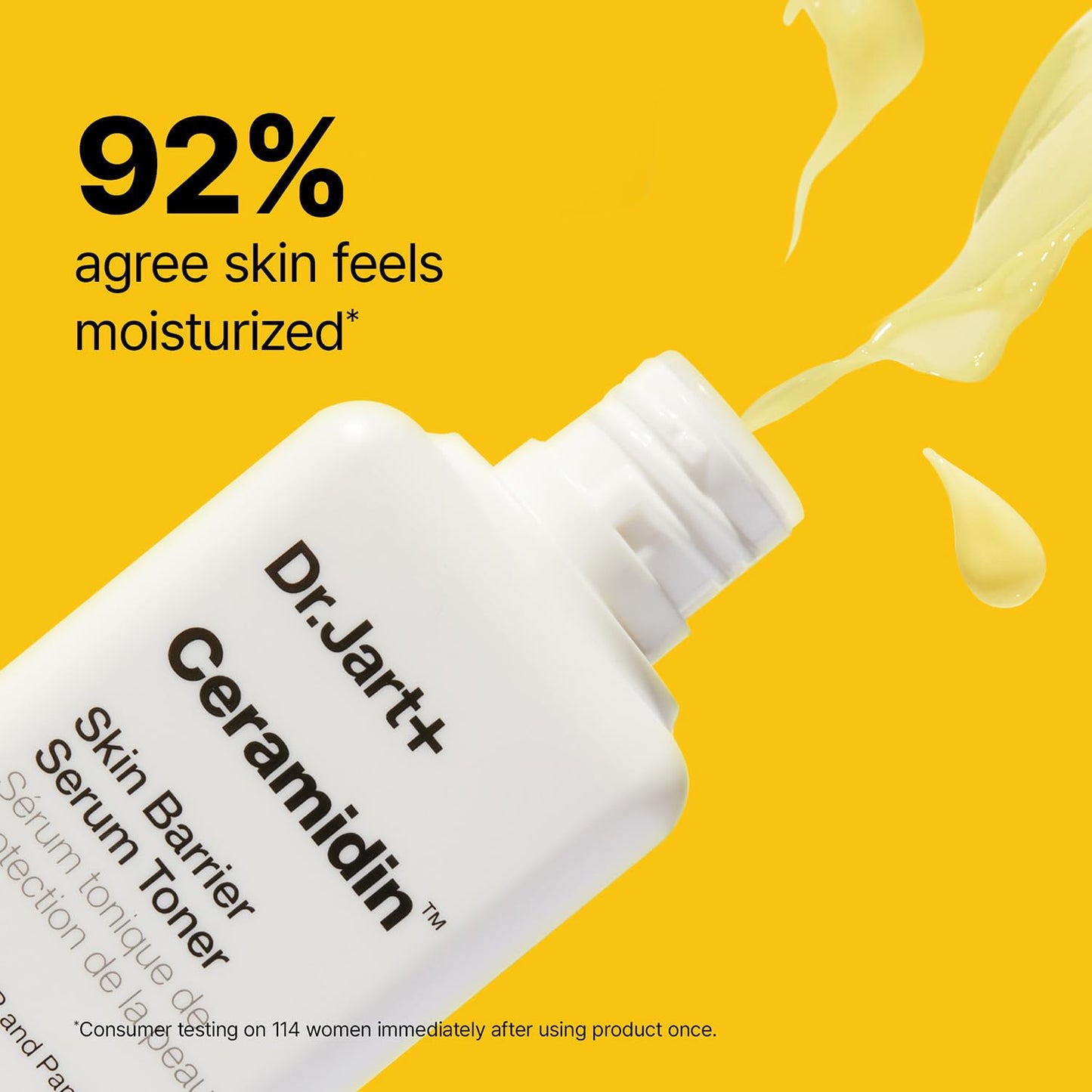 Dr.Jart+ Ceramidin Skin Barrier Repair Korean Face Serum Toner with Ceramides | Milky Toner | Korean Skin Care, 5.07 Fl Oz
