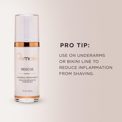 Osmosis RESCUE Epidermal Repair Facial Serum, Calms Skin Redness and Irritation To Refresh Healthy Skin For Aging, Sensitive, Blemish-Prone Skin, 1 Fl Oz