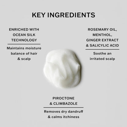 SACHAJUAN Scalp Conditioner for Dry Itchy Scalp, Oily Hair & Dandruff, Salicylic Acid, Rosemary Oil & Ginger
