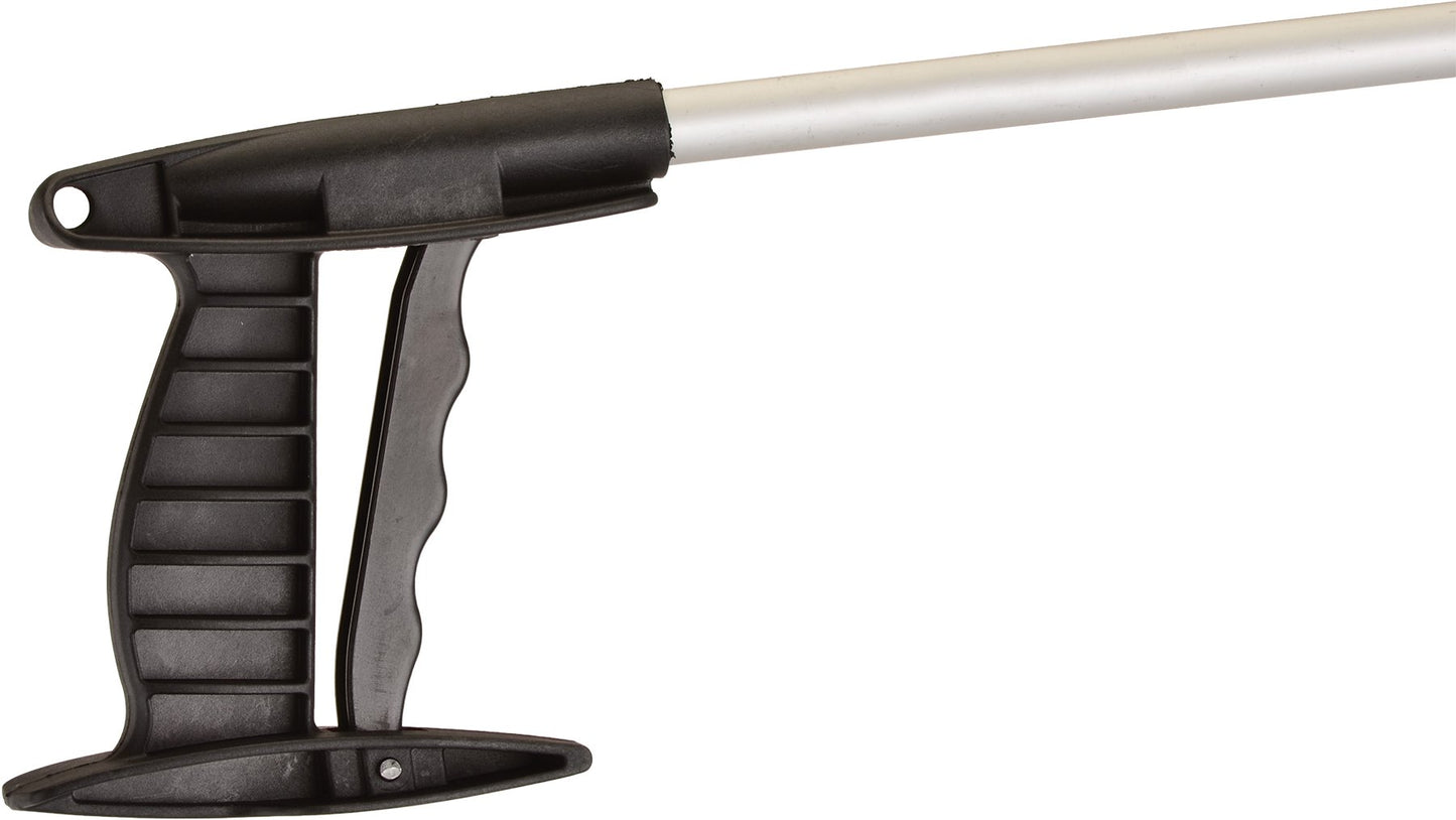 Nova Joy Reacher - Grabber Pickup Tool for Seniors - Lightweight Gripper with Magnetic Tip, Hook, and Rotating Claw - Daily Living Aid for Elderly and Users with Limited Mobility - 32" - One Pack