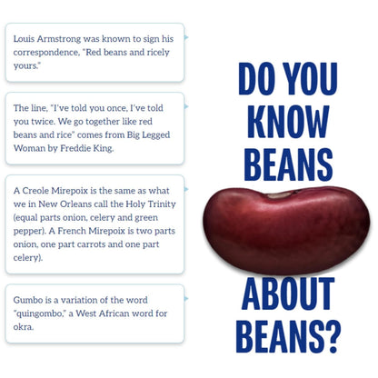 Blue Runner Creole Cream Style Red Beans, 1 Pound (Pack of 6) - Easy Heat and Serve for Delicious Meals - Authentic New Orleans Flavor
