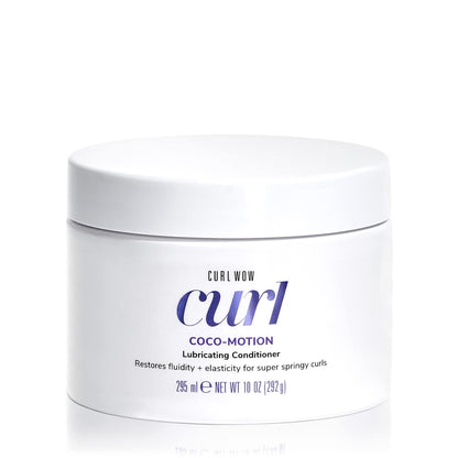 COLOR WOW Curl Wow Coco-motion Lubricating Conditioner – Weightless conditioner instantly moisturizes deep inside strands for silky-soft, bouncy, springy curls