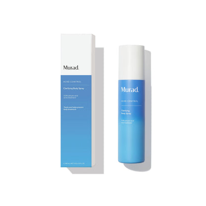 Murad Clarifying Body Spray – Salicylic Acid Daily Treatment for Bacne, Clears and Prevents Body Acne Breakouts across Back, Shoulders, Arms & All Over Without Over-Drying Skin