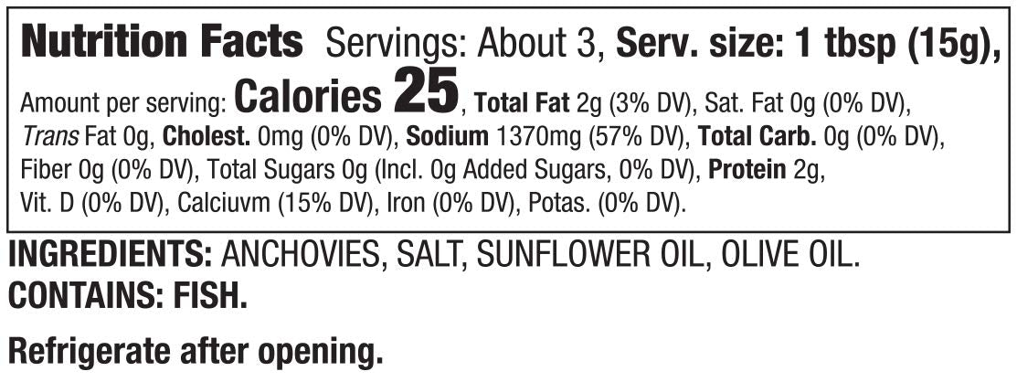 Amore Anchovy Paste, 1.6 Ounce (Pack of 12)