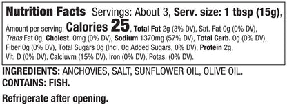Amore Anchovy Paste, 1.6 Ounce (Pack of 12)