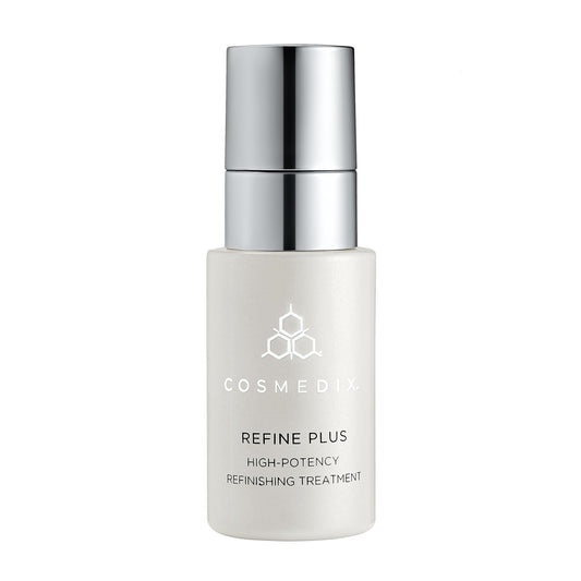 COSMEDIX Refine Plus, High Potency Anti-Aging Treatment for Face - PM Night Facial Peel for Acne Scars, Dark Spots, Fine Lines & Hyper-Pigmentation with Retinol Complex & Hydrating Ingredients