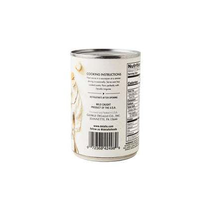 DeLallo Italian Red Clam Sauce, 10.5 Ounce Can, 12 Pack, Made with Fresh Sea Clams, Dairy Free
