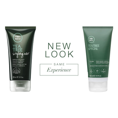 Tea Tree Styling Wax, Adds Definition + Hold, For All Hair Types, 5.1 fl. oz.