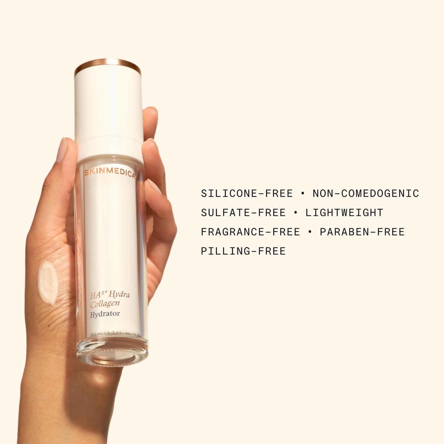 SkinMedica HA5 Hydra Collagen Hydrator with Vegan Collagen (NEW PACKAGING), Age-Defying Skincare for Women with Hyaluronic Acid for Visibly Plump Skin (1.7 Fl Oz)
