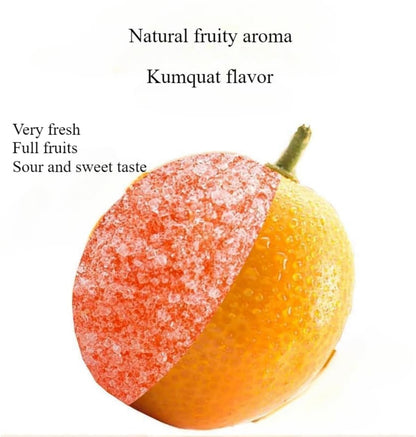Tianshan Snow Orange Dry 7.05oz/200g, Rock Sugar Kumquat Candied Fruit, Chinese Traditional Snacks Cantonese Style Preserved Fruits(2can)