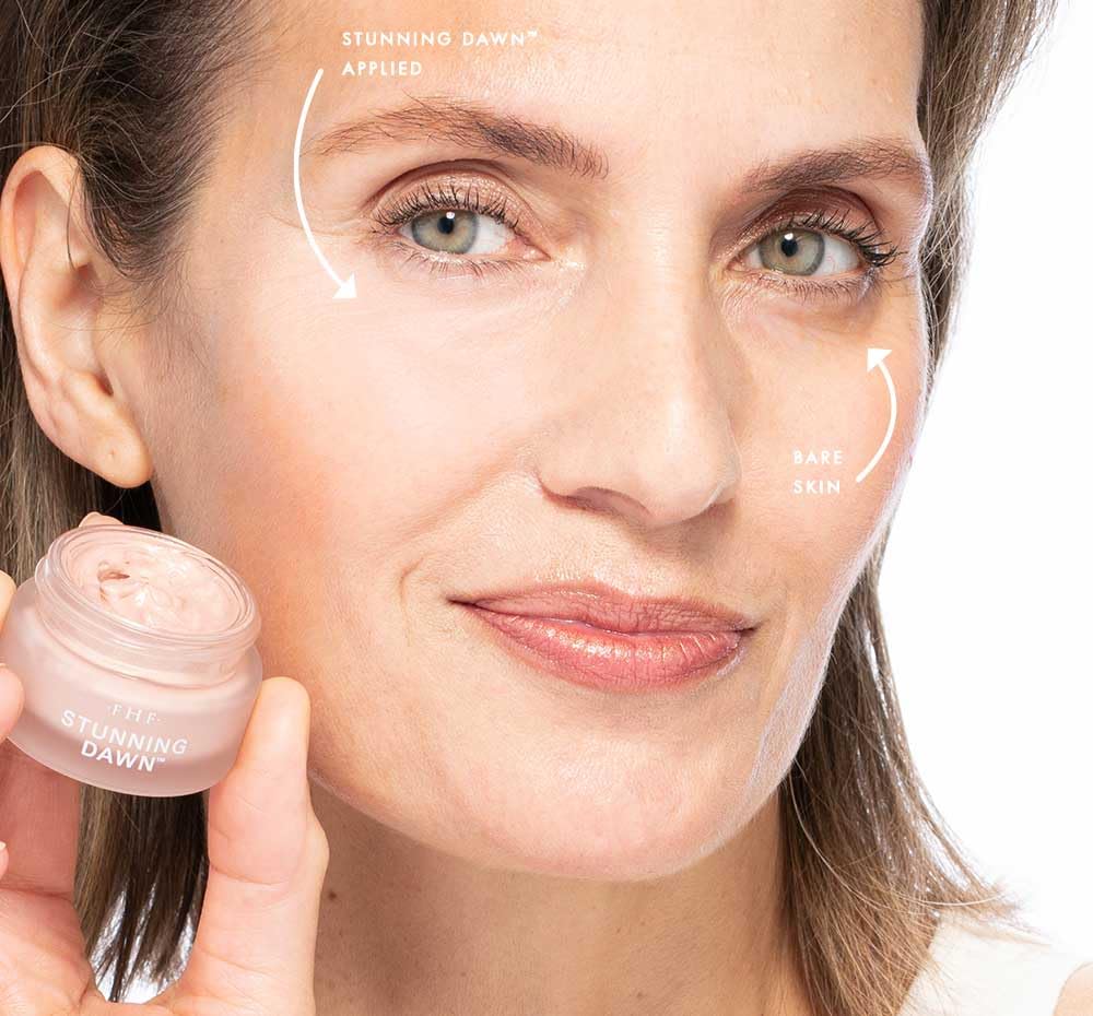 FarmHouse Fresh Eye Cream. Under Eye Cream with Hyaluronic Acid, Vitamin C, Bakuchiol Stunning Dawn Brightening Eye Cream, 0.5 Oz