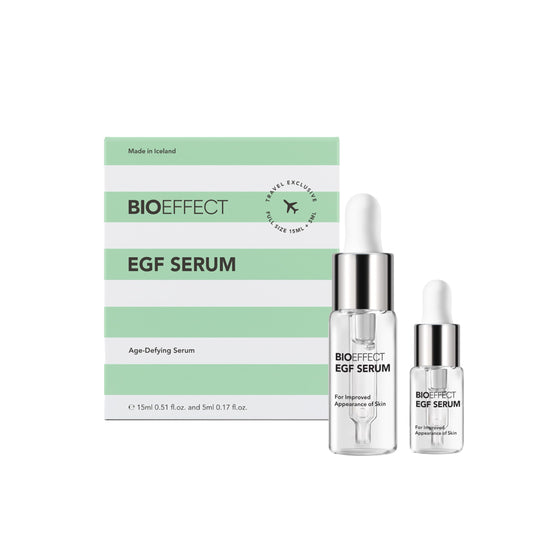 BIOEFFECT EGF Serum | Epidermal Growth Factor + Hyaluronic Acid | Age-Defying Face Treatment for Fine Lines & Wrinkles, Hydration & Firmness, 20 mL / 0.68 oz