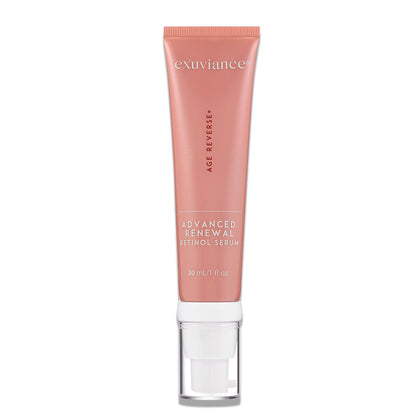 EXUVIANCE AGE REVERSE+ Advanced Renewal Retinol Overnight Serum Anti-Aging Wrinkle Reducer with 0.3% Pure Retinol, Niacinamide, NeoGlucosamine, Hyaluronic Acid, & Centella Asiatica, 30ml/1 fl oz