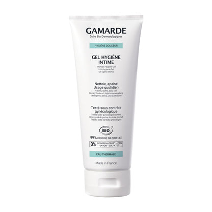 Gamarde Intimate Hygiene Gel - Feminine Intimate Wash, Moisturizes, Protects, and Soothes - Instant Freshness - Gynaecologically Tested - 6.76 Fl. Oz