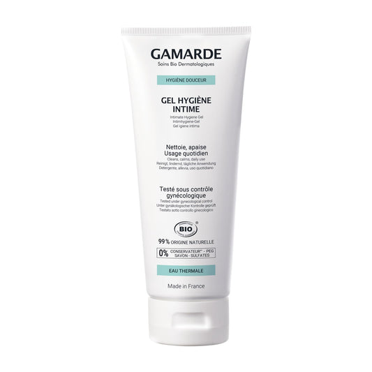 Gamarde Intimate Hygiene Gel - Feminine Intimate Wash, Moisturizes, Protects, and Soothes - Instant Freshness - Gynaecologically Tested - 6.76 Fl. Oz