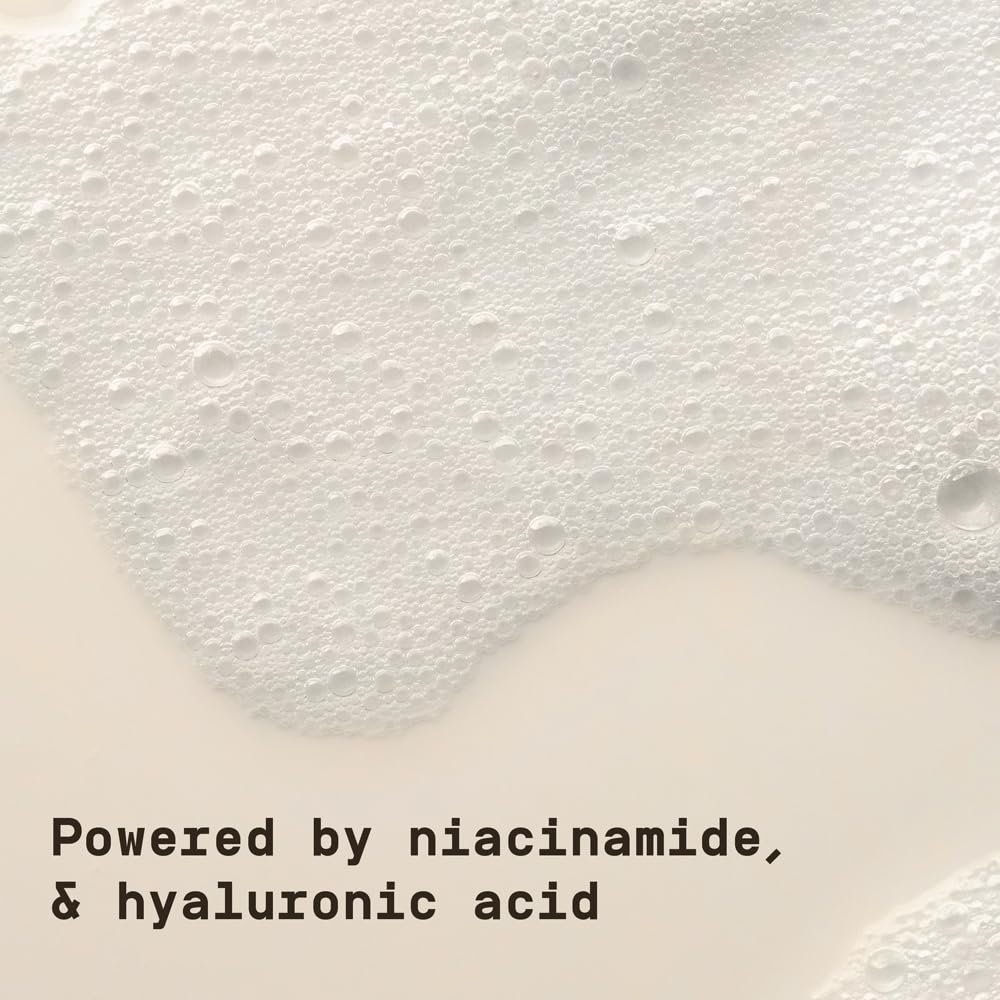 PAPATUI by Dwayne Johnson Hydrating Men's Face Cleanser | Made with Niacinamide, Hyaluronic Acid | Unscented | 8 oz
