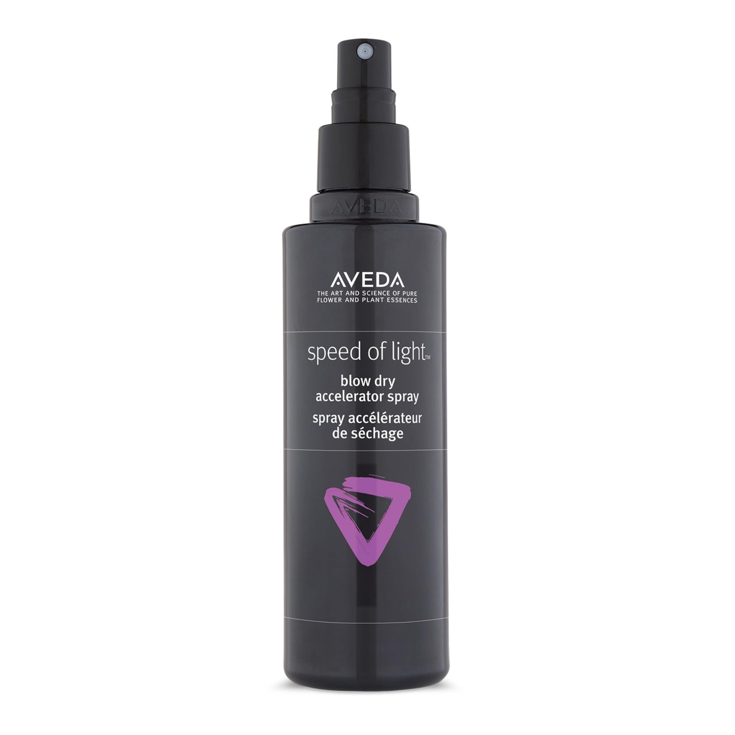 Aveda Speed of Light Blow Dry Accelerator Spray | Pre-Styling Spray | Cuts Dry Time | Heat Protectant | Lactic Acid Seals Hair Cuticle | 90% Naturally Derived*, 6.7 Fl Oz
