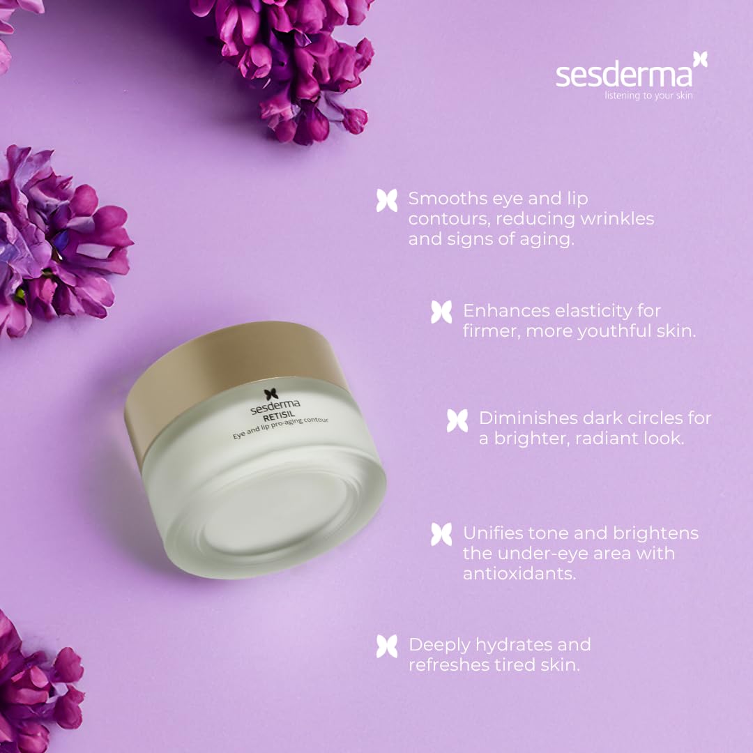Sesderma RETISIL Eye And Lip Pro-Aging Contour | Ageless Beauty System | Wrinkles | Silky Smooth Skin, 1.0 fl oz