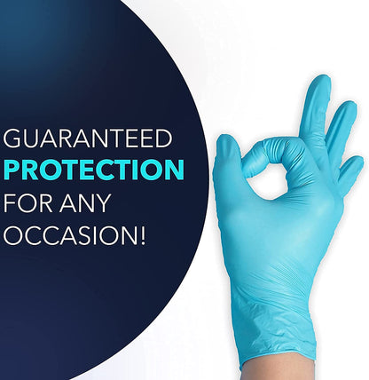Style Setter Powder-Free Nitrile Disposable Exam Gloves