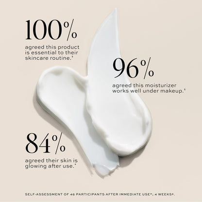 DIME Beauty Dewy Day Cream, Morning Face Moisturizer with Rosehip Oil and Tremella Snow Mushroom, 1.7 oz / 50 ml