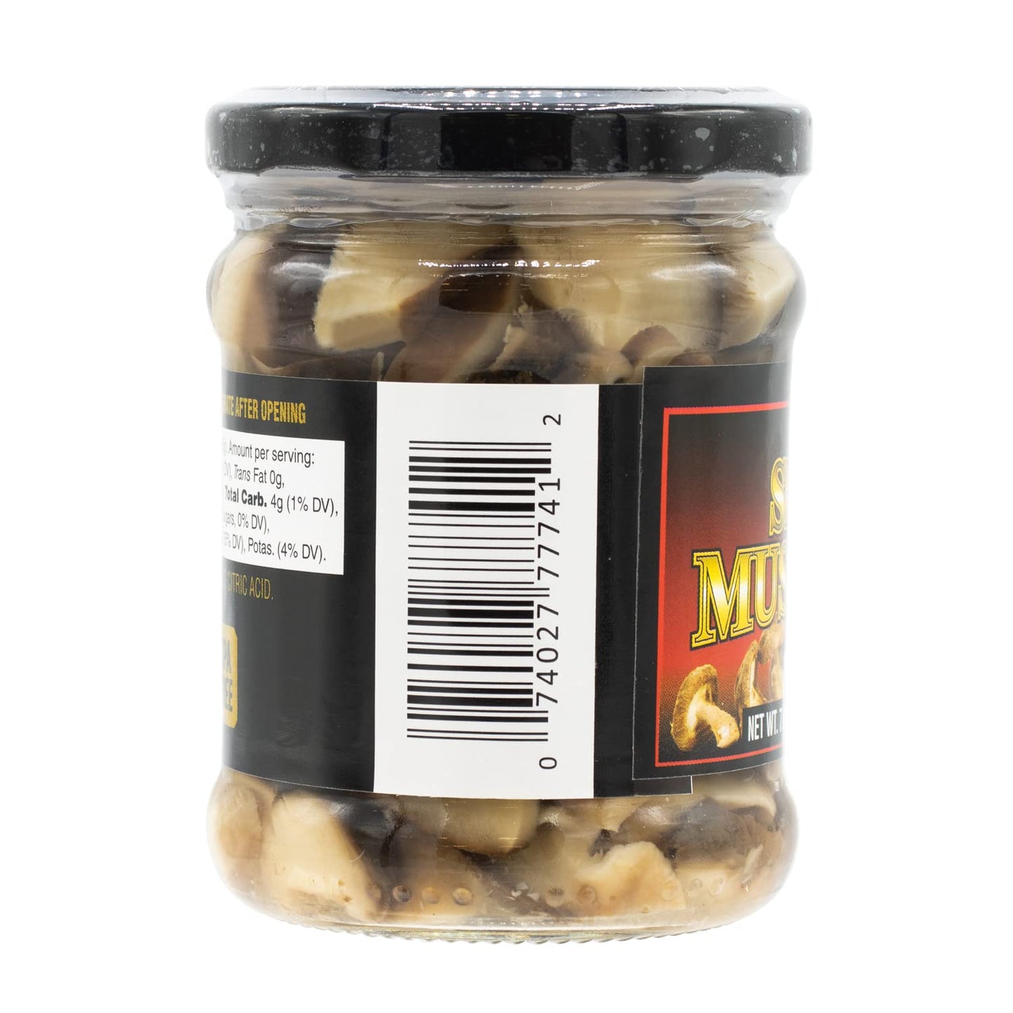 MW Polar Shiitake Mushrooms in Jar, Ready-to-eat, Easy, Sliced, Healthy, Great for Pasta, Ramen, Quiche, Omelet, Stir fry, Asian recipes, Bibimbap, Side dishes, 7 oz (Pack of 12)