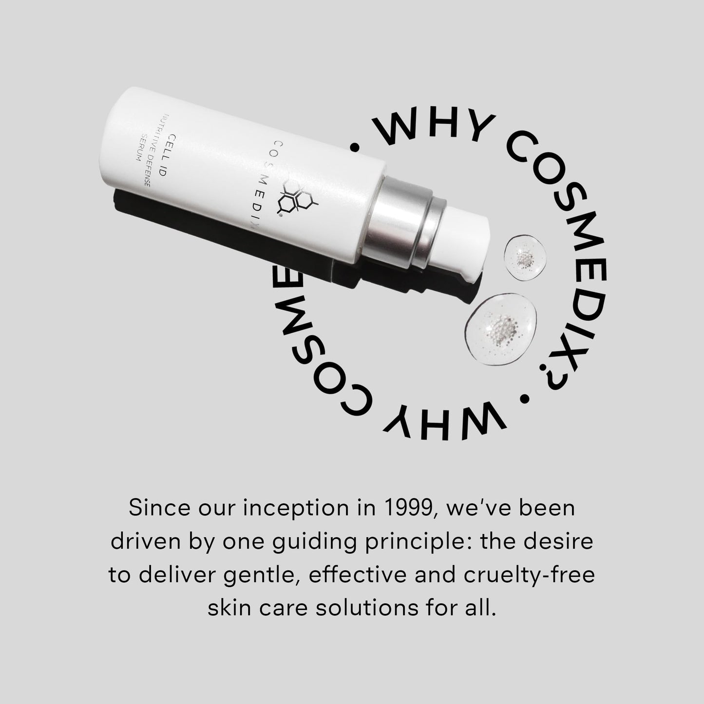 COSMEDIX Cell ID Nutritive Defense Face Serum - Moisturizing Facial Skin Care Products for Fine Lines, Wrinkles & Uneven Skin Tone - Brightening Serum Skincare for Firmer & Fresh-Looking Skin