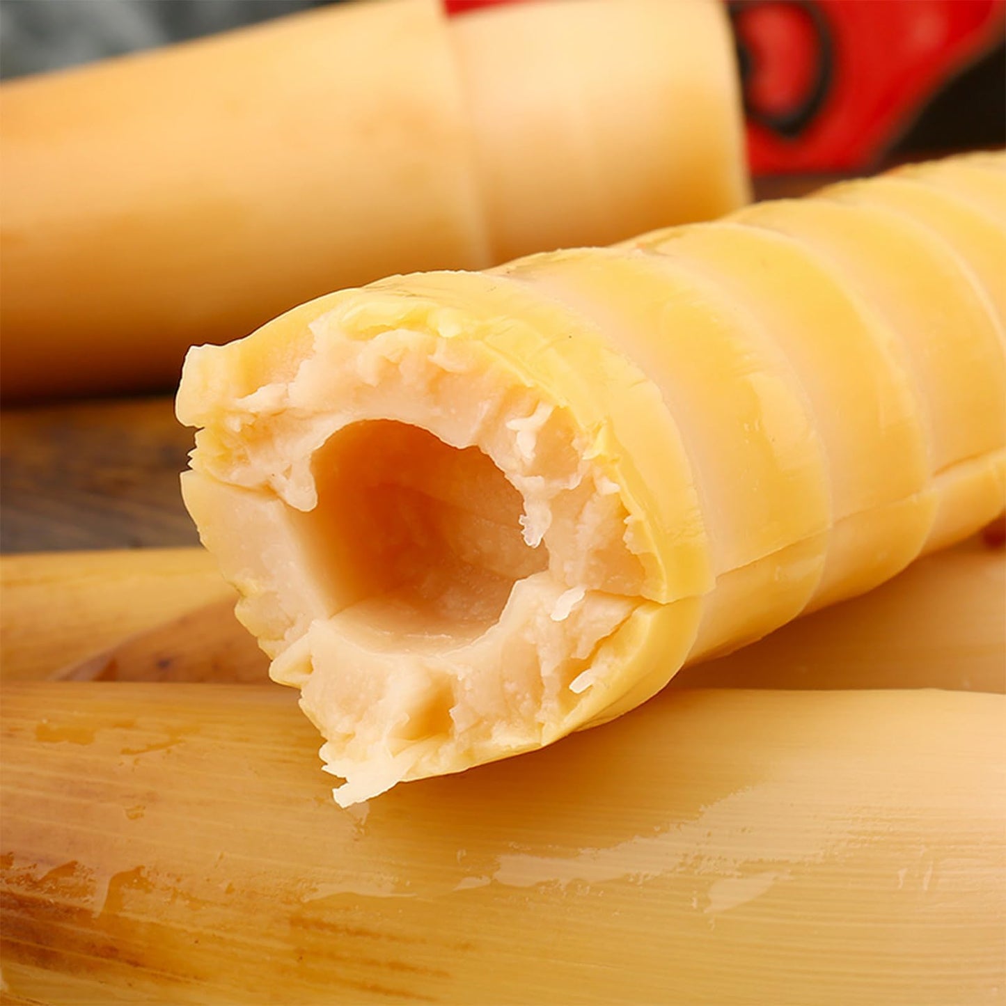Fresh Hand Peeled Bamboo Shoots - 3 Packs 660g Internet Celebrity Instant Spicy Chinese Snacks, Aged Soup with Pickled Peppers and Tender Vegetables, Spicy Strips Mix Match Taste