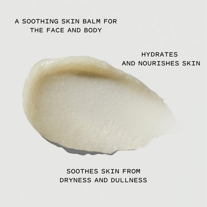 Keys Soulcare Comforting Balm, Nourishes & Hydrates Skin with Camellia Seed Oil & Shea Butter, Cruelty-Free, Vanilla Scent, Face + Body