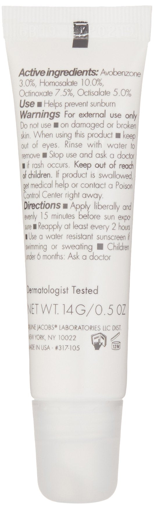 June Jacobs Lip Renewal SPF 50, 0.5 oz