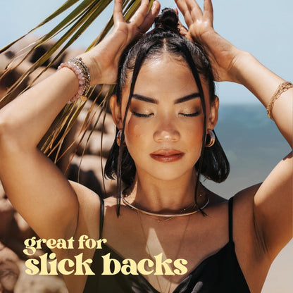 The Beachwaver Co. Epic Flex Styling Gel - Full Size (4 Oz) | Lightweight, Plant-Based Vegan Hair Gel w/Rice Protein & Botanicals | Flexible Hold, Frizz Control, Style Definition | Bali Beach Night