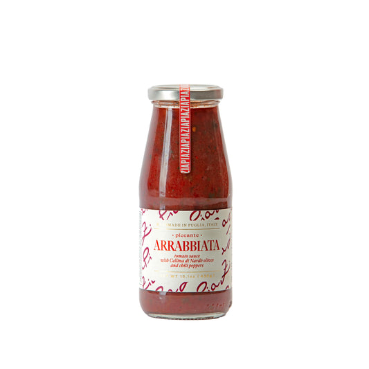 Zia Pia Arrabbiata Tomato Sauce - 15.1 Ounce | Authentic Italian Pasta Sauce | Small Batch | Made in Italy |