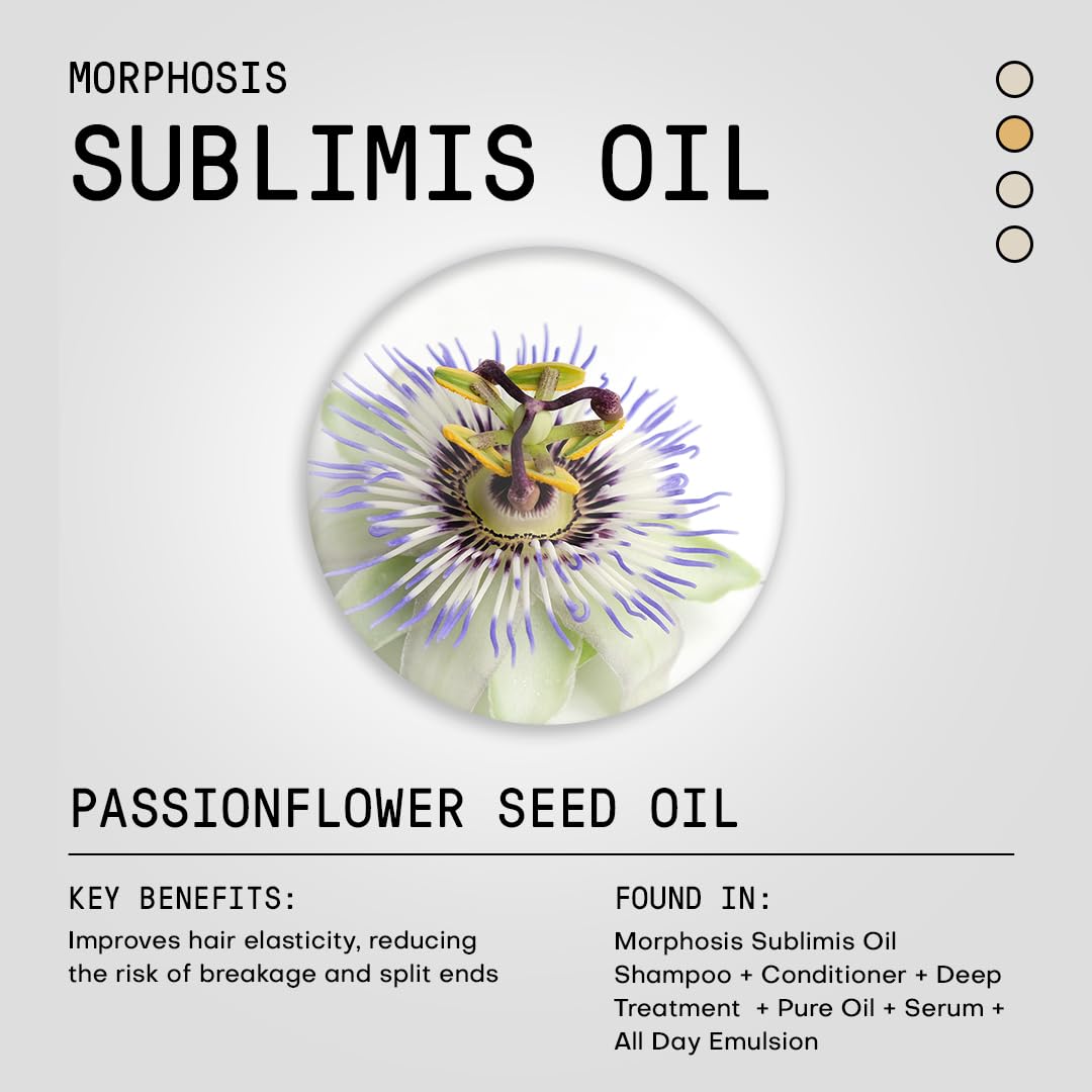 FRAMESI Morphosis Sublimis Oil Deep Treatment 8.4 fl oz, Moisturizing Treatment for Hair
