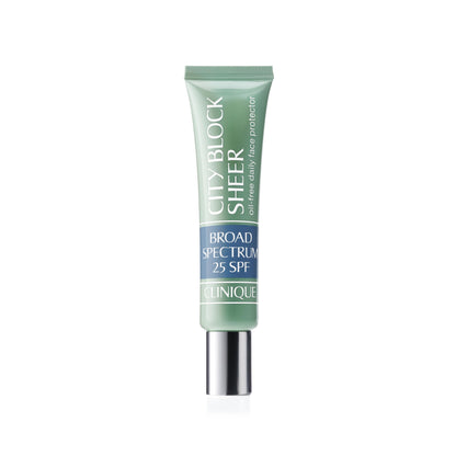 Clinique City Block Sheer Oil Free Daily Face Protector Broad Spectrum SPF 25 | Lightweight + Safe For Sensitive Skin