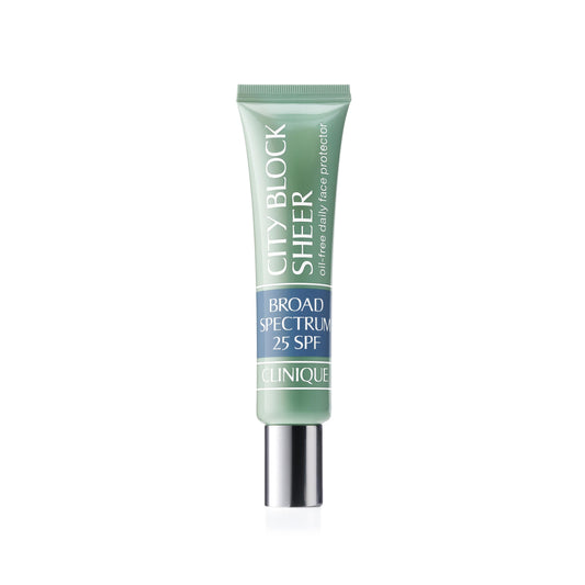 Clinique City Block Sheer Oil Free Daily Face Protector Broad Spectrum SPF 25 | Lightweight + Safe For Sensitive Skin