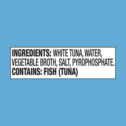 StarKist Solid White Albacore Tuna in Water, 5 oz Can, Pack of 4