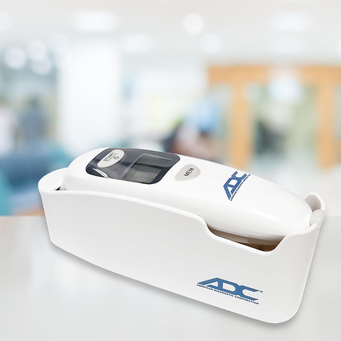 ADC Adtemp 424N 1-Second Infrared Tympanic Ear Thermometer with Storage Cradle