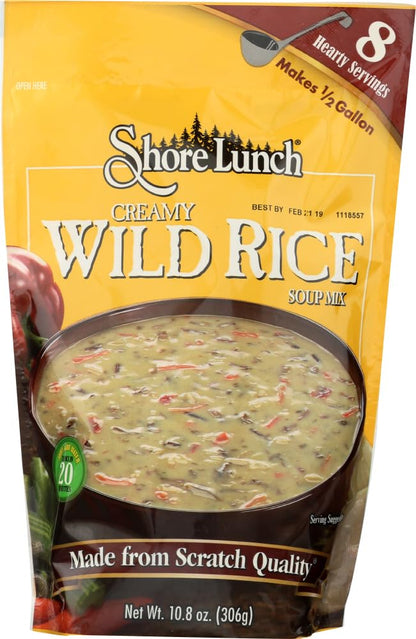 Shore Lunch Creamy Wild Rice Soup Mix, 10.8 oz, 2 pk
