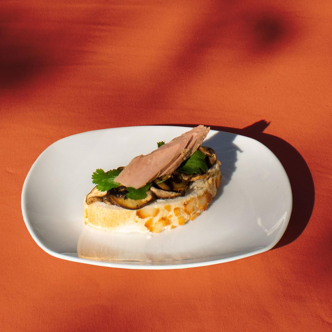 Portuguese Skipjack Tuna Fillets Canned in Olive Oil | Wild Caught, B Vitamins, Omega-3 | Tinned Fish by Ati Manel | 3 x 120g Can