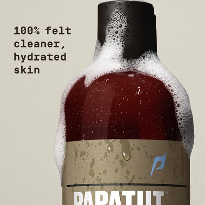 PAPATUI by Dwayne Johnson Refreshing Body Wash for Men | Exfoliating, Hydrating & Made with Coconut Oil | Lush Coconut | 18 oz (Pack of 3)