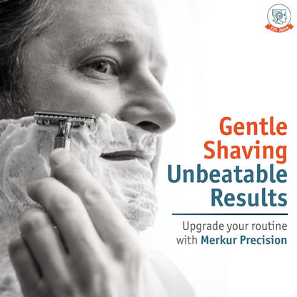 MERKUR MERKUR Short Handle Safety Razor with 10 blades