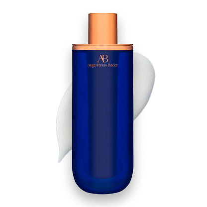 Augustinus Bader The Serum – Luxury Hydrating Anti-Aging Face Serum – Boosts Firmness, Smooths Fine Lines & Evens Skin Tone – Complete Set (Refillable Ceramic Base) – 30 ml / 1 fl oz