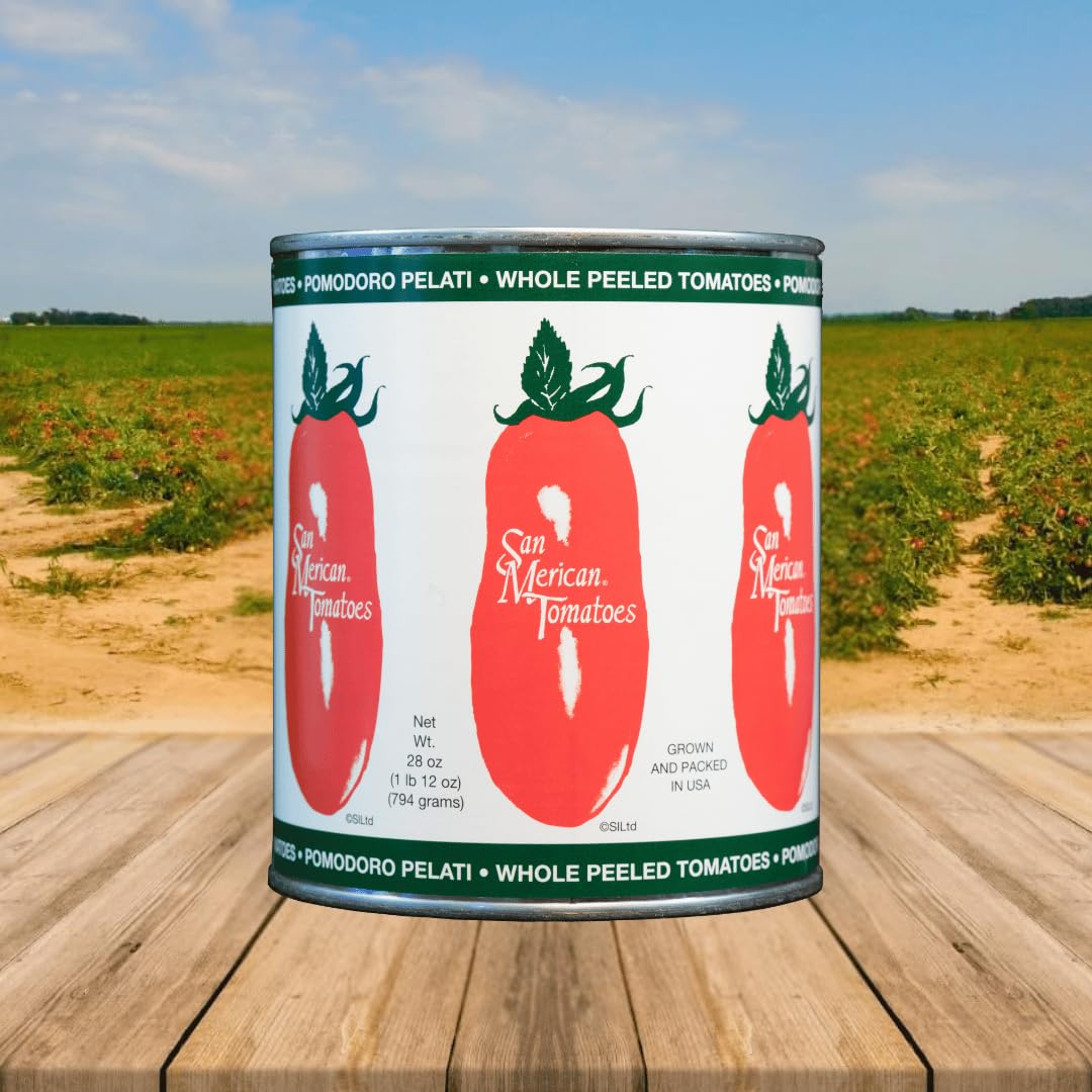 SMT San Merican Tomato Whole Peeled Tomatoes, 28 oz