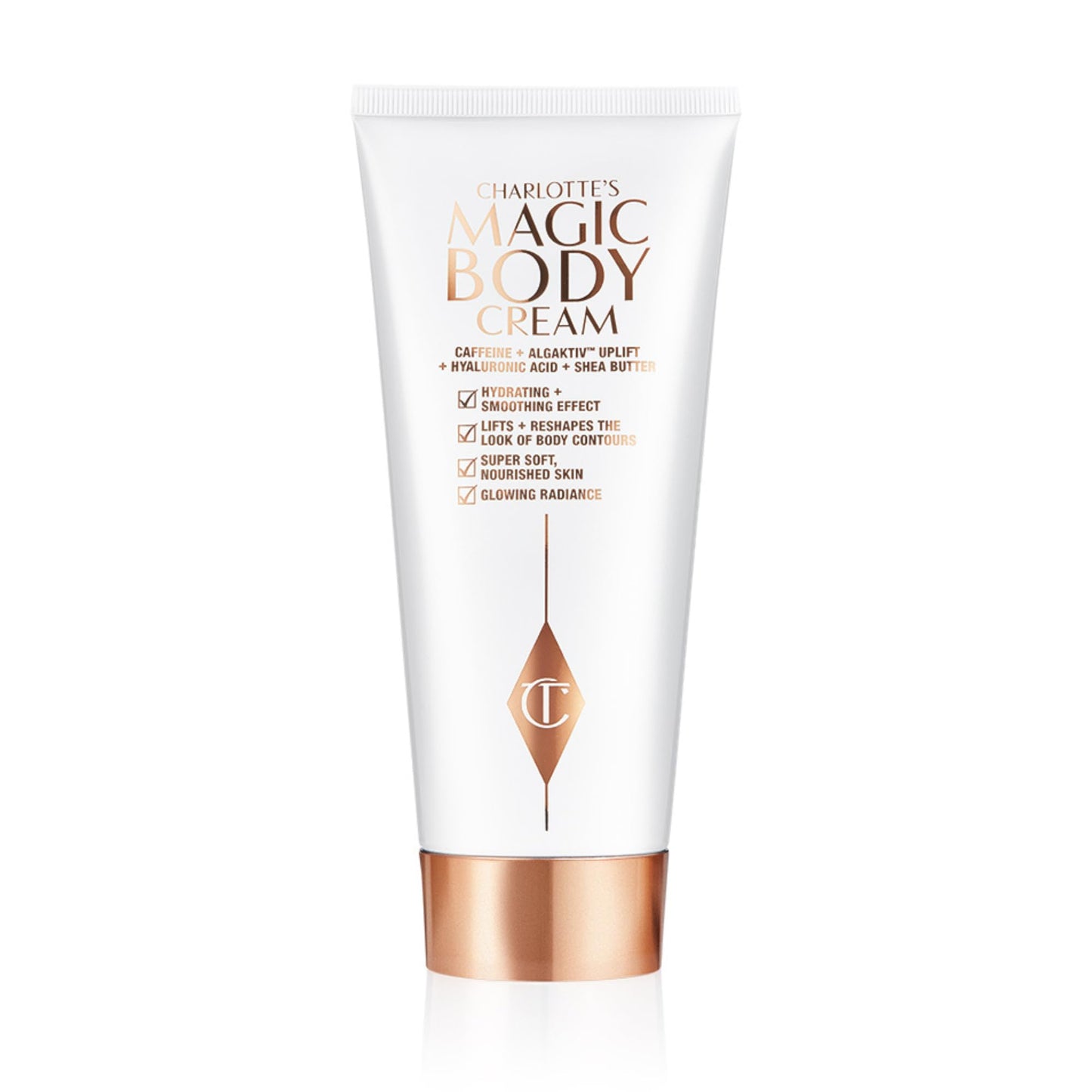 Charlotte Tilbury Magic Body Cream - Skin Tightening Cream for Body Enriched with Caffeine, Hyaluronic Acid & Shea Butter - Nourishes, Smooths & Hydrates Skin