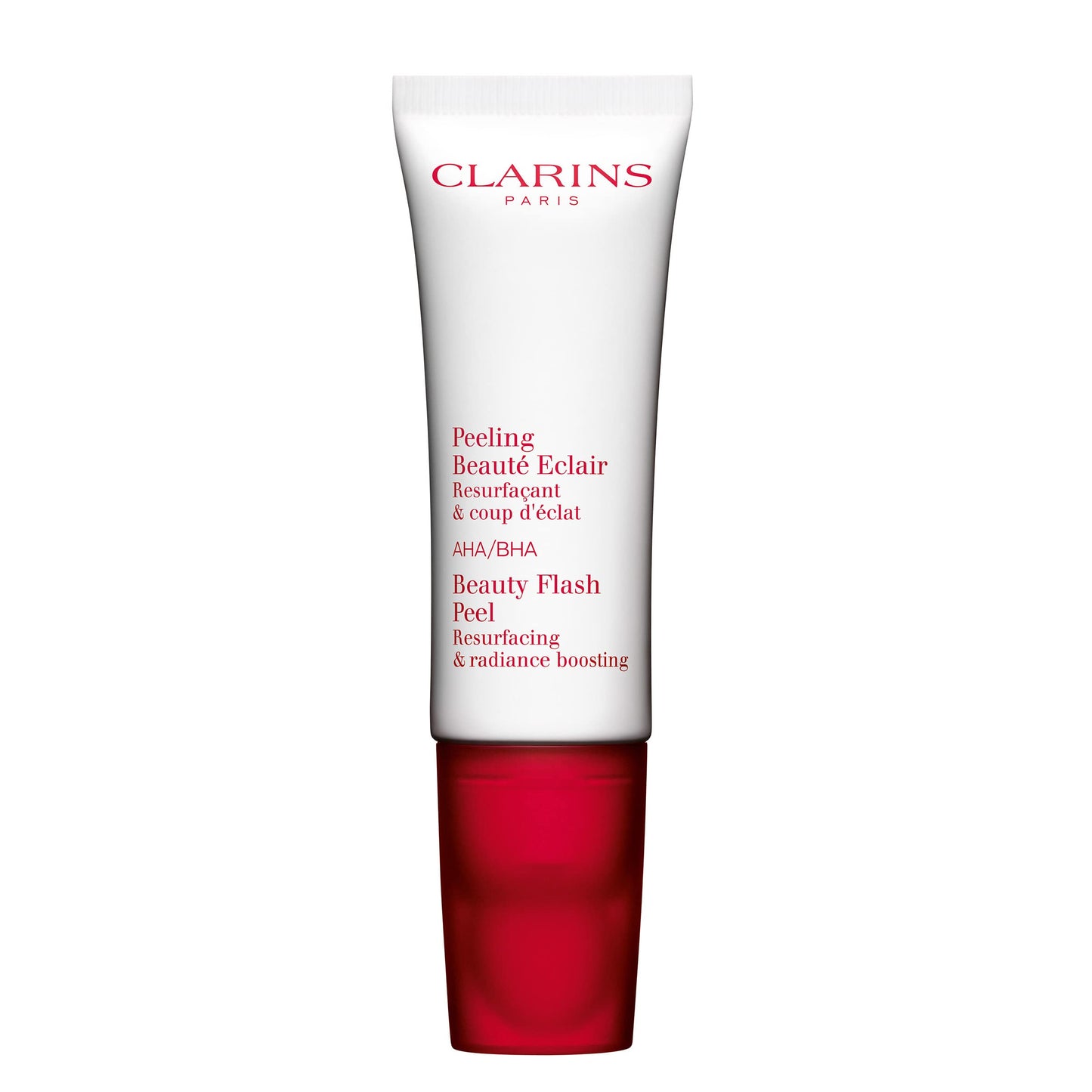Clarins Beauty Flash Peel | 10-Minute At-Home Facial | Visibly Tightens Pores | Gently Eliminates Dead Skin Cells | Refines Skin Texture | Renews Radiance | Contains AHAs and BHAs | All Skin Types